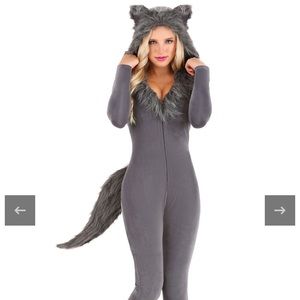 Grey Wolf Costume- sexy AND warm!